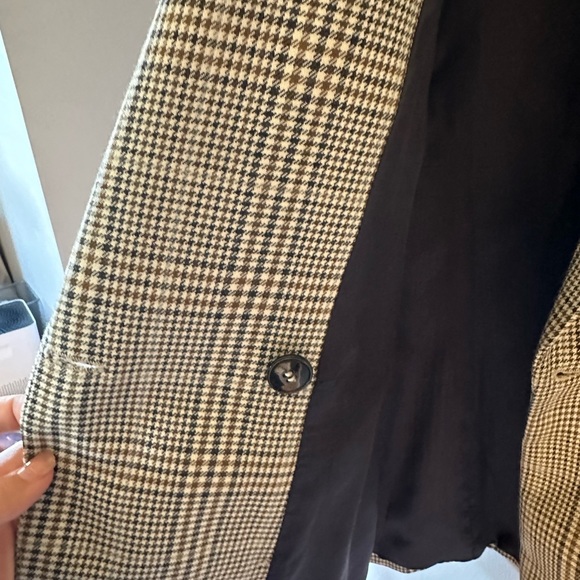 Zara tan double breasted blazer for women - Picture 9 of 9